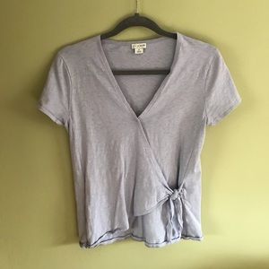 J. Crew wrap t-shirt